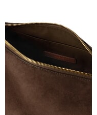 FURLA DEBBY Sac bandouli&egrave;re en cuir tons expresso - Sacs pour Femme - 4