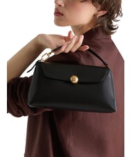 FURLA SFERA SOFT Sac &agrave; main en cuir, avec bandouli&egrave;re Noir - Sacs pour Femme - 5