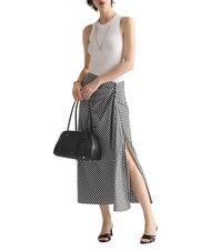 FURLA POPPY Sac bandouli&egrave;re en cuir Noir - Sacs pour Femme - 6