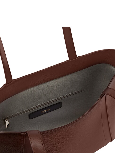 GOCCIA Sac &agrave; bandouli&egrave;re en cuir chocolat - Sacs pour Femme