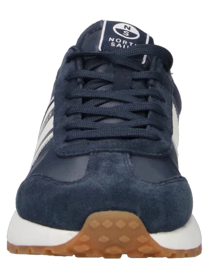 COMPASS Baskets marine-blanc - Chaussures Homme