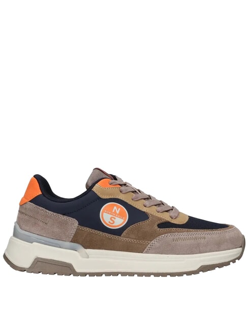 VOYAGE Baskets gris-brun - Chaussures Homme