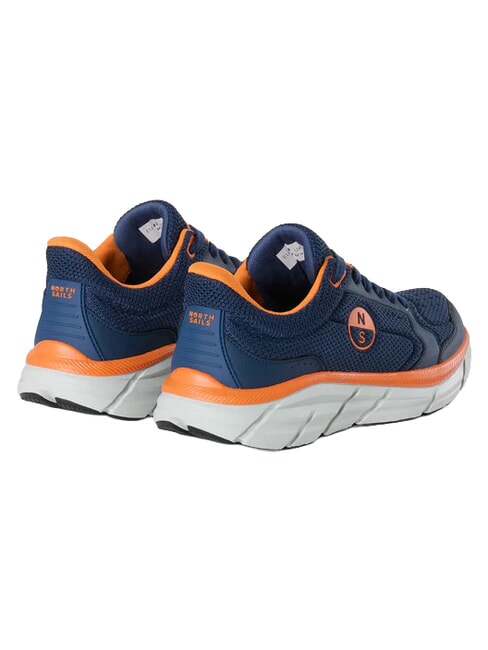 KEEL PRO CHROME Baskets eau en poudre denim orange fonc&eacute; - Chaussures Femme