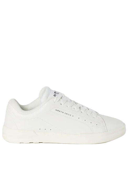 FENDER PLAIN Baskets en cuir blanc - Chaussures Homme