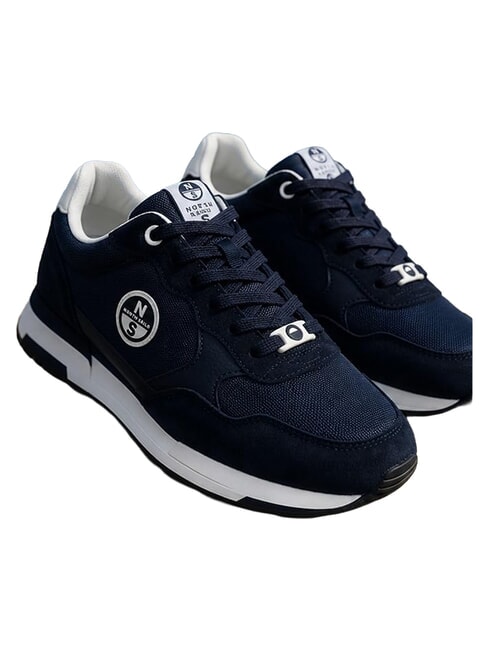 ROUTE Baskets marine-blanc - Chaussures Homme