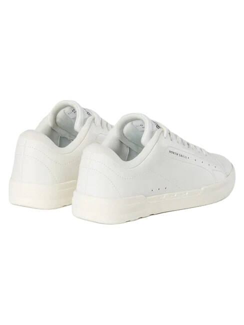 FENDER PLAIN Baskets en cuir blanc - Chaussures Homme