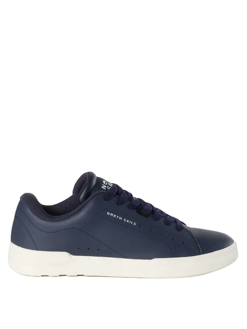 FENDER PLAIN Baskets en cuir marine - Chaussures Homme
