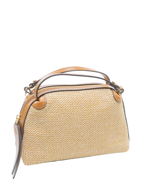 ALIFA Mini sac &agrave; main CUIR NATUREL - Sacs pour Femme
