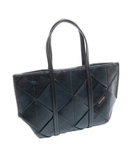 CALVIN KLEIN WOVEN Sac &agrave; main avec bandouli&egrave;re sur noir - Sacs pour Femme - 2