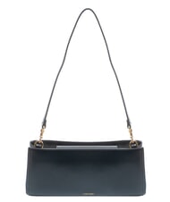 CALVIN KLEIN CK ELONGATED sac bandouli&egrave;re sur noir - Sacs pour Femme - 4