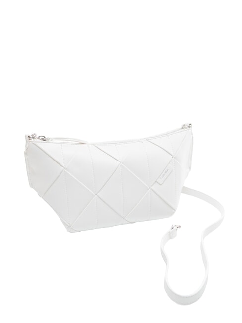 WOVEN sac bandouli&egrave;re alysse blanche - Sacs pour Femme