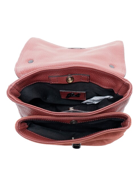 SHAILA Mini sac &agrave; main avec bandouli&egrave;re terre cuite - Sacs pour Femme