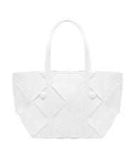 CALVIN KLEIN WOVEN Sac &agrave; main avec bandouli&egrave;re alysse blanche - Sacs pour Femme - 4