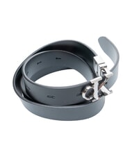 CALVIN KLEIN CK HARDWARE Ceinture r&eacute;versible en cuir sur noir - Ceintures - 3