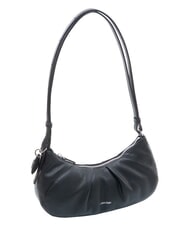 CALVIN KLEIN ENGRAVED HW sac bandouli&egrave;re sur noir - Sacs pour Femme - 2