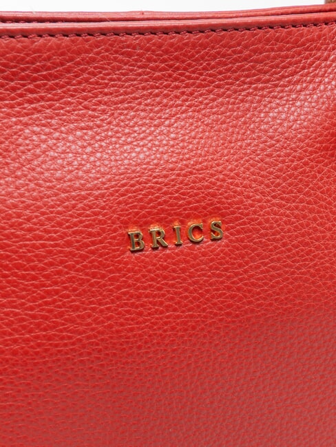 CREMONA Sac cabas en cuir, sac bandouli&egrave;re rouge - Sacs pour Femme