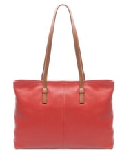 BRIC&rsquo;S CREMONA Sac cabas en cuir, sac bandouli&egrave;re rouge - Sacs pour Femme - 4