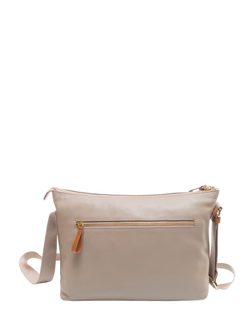 CREMONA Mini sac bandouli&egrave;re en cuir tourterelle - Sacs pour Femme