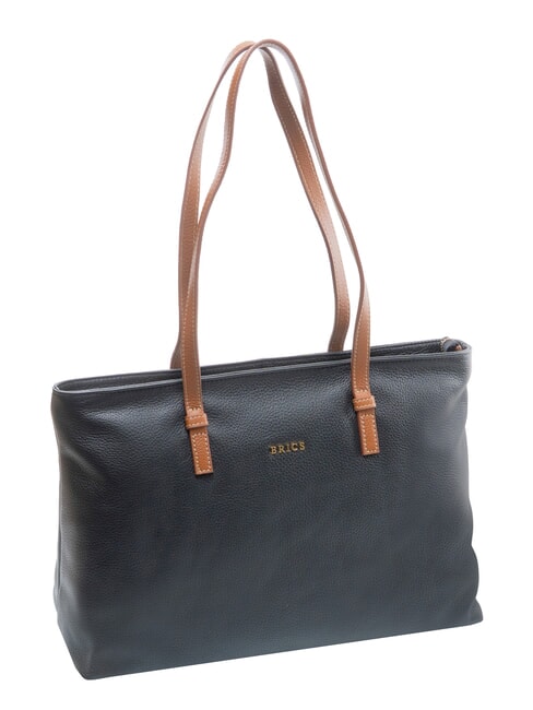 CREMONA Sac cabas en cuir, sac bandouli&egrave;re Noir - Sacs pour Femme
