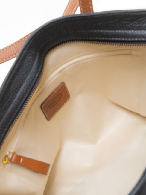 CREMONA Sac cabas en cuir, sac bandouli&egrave;re Noir - Sacs pour Femme
