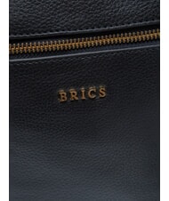 BRIC&rsquo;S CREMONA Sac bandouli&egrave;re S, cuir Noir - Sacs pour Femme - 3