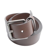CALVIN KLEIN CASUAL ROLLER ceinture en cuir marron ch&acirc;taigne / antique s - Ceintures - 3