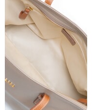 BRIC&rsquo;S CREMONA Sac cabas en cuir, sac bandouli&egrave;re tourterelle - Sacs pour Femme - 5