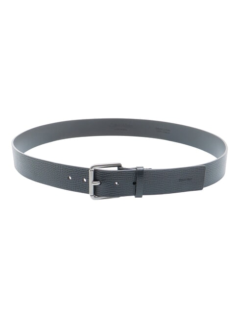 CASUAL ROLLER ceinture en cuir noir/argent antique - Ceintures