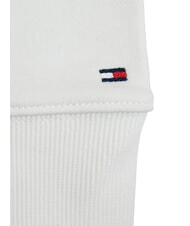 TOMMY HILFIGER TH Sweat-shirt en coton blanc - Sweat-shirts pour femmes - 3