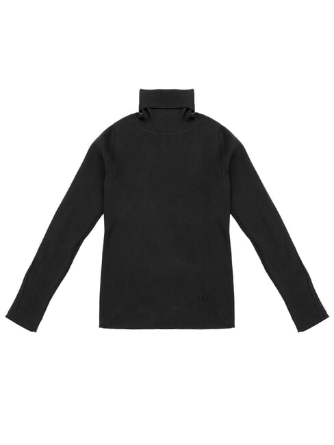 CK JEANS Pull &agrave; col roul&eacute;, manches longues ck noir - Chandails pour femmes