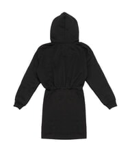 CALVIN KLEIN CK JEANS robe &agrave; capuche noir/blanc &eacute;clatant - V&ecirc;tements femme - 3