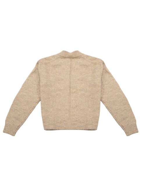 CK pull &agrave; col en V bruy&egrave;re p&acirc;le amphore - Chandails pour femmes