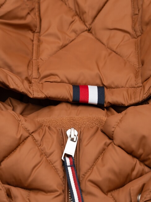 TH veste &agrave; capuche cognac naturel - Vestes pour femmes