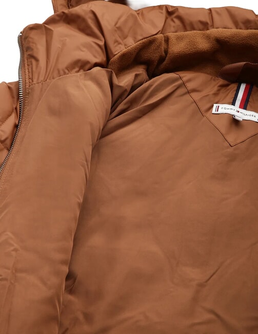 TH veste &agrave; capuche cognac naturel - Vestes pour femmes