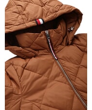 TOMMY HILFIGER TH veste &agrave; capuche cognac naturel - Vestes pour femmes - 5