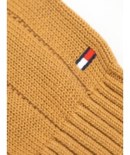 TOMMY HILFIGER TH pull &agrave; col rond cognac / mono de canne &agrave; sucre - Pulls pour hommes - 7