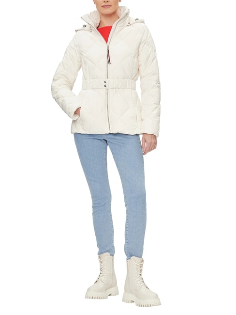 TH veste &agrave; capuche blanc ancien - Vestes pour femmes