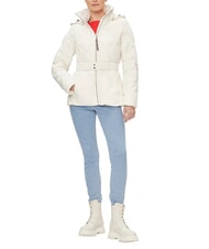 TOMMY HILFIGER TH veste &agrave; capuche blanc ancien - Vestes pour femmes - 3