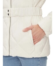 TOMMY HILFIGER TH veste &agrave; capuche blanc ancien - Vestes pour femmes - 5