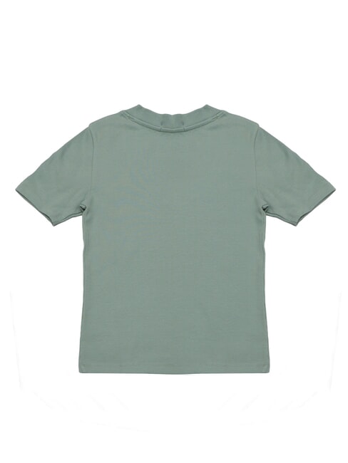 WOVEN LABEL T-shirt en coton &agrave; manches courtes gris - T-shirt