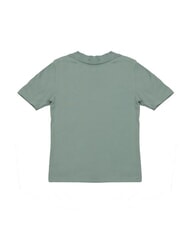 CALVIN KLEIN WOVEN LABEL T-shirt en coton &agrave; manches courtes gris - T-shirt - 3
