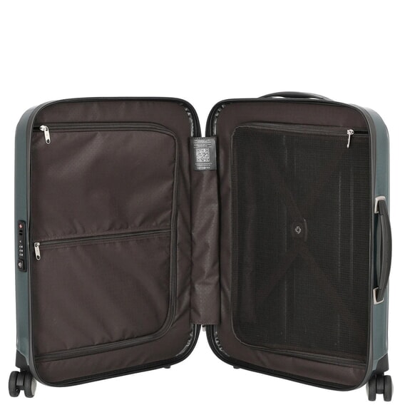 Valise LITE-CUBE, valise cabine en polycarbonate CURV vert de course - Valises cabine