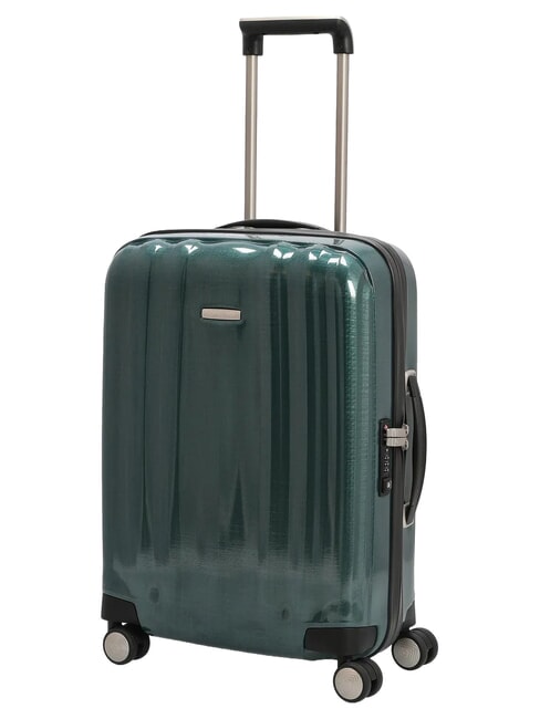 Valise LITE-CUBE, valise cabine en polycarbonate CURV vert de course - Valises cabine