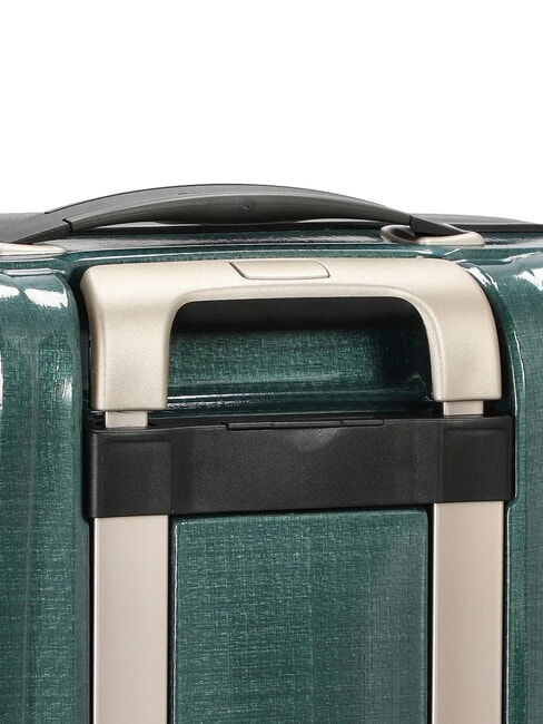 Valise LITE-CUBE, valise cabine en polycarbonate CURV vert de course - Valises cabine