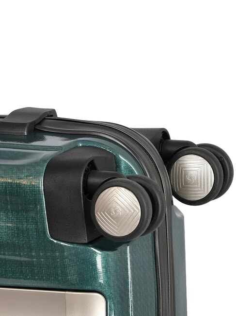 Valise LITE-CUBE, valise cabine en polycarbonate CURV vert de course - Valises cabine