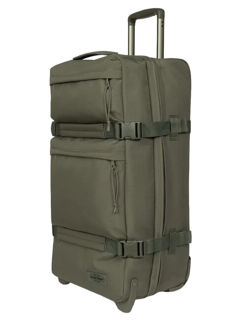 TRANSIT'R PLUS L Grand chariot kaki monochrome - Valises Semi-rigides