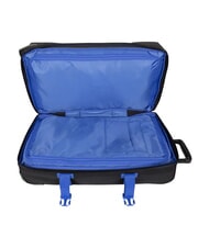 EASTPAK TRANVERZ S Chariot &agrave; bagages &agrave; main contraste noir bleu - Valises cabine - 2