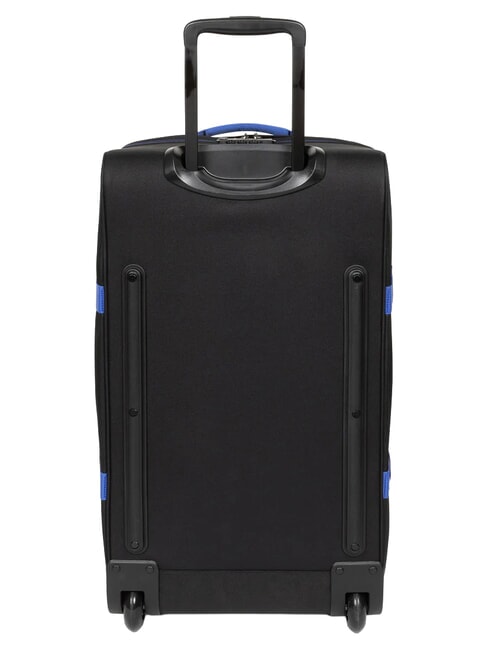 TRANVERZ S Chariot &agrave; bagages &agrave; main contraste noir bleu - Valises cabine