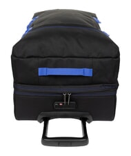 EASTPAK TRANVERZ S Chariot &agrave; bagages &agrave; main contraste noir bleu - Valises cabine - 5