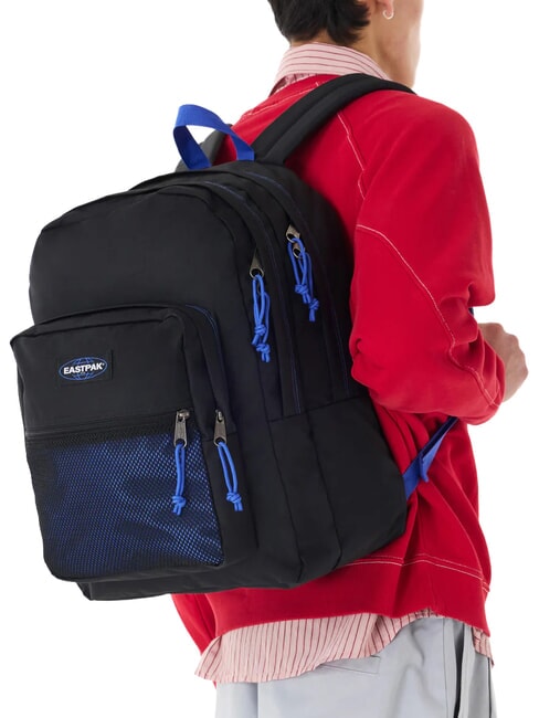 PINNACLE Sac &agrave; dos contraste noir bleu - Sacs &agrave; dos pour l'&Eacute;cole & les Loisirs